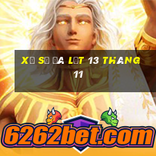 xổ số đà lạt 13 tháng 11