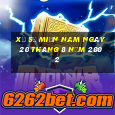 xổ số miền nam ngày 20 tháng 8 năm 2002