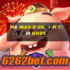 mã giao dịch điện tử 01 khbs