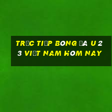 trực tiếp bóng đá u 23 việt nam hôm nay