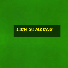 lịch sử macau