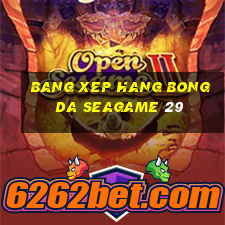 bang xep hang bong da seagame 29