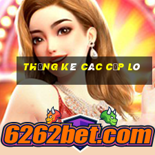 thống kê các cặp lô