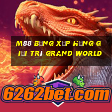 M88 Bảng xếp hạng giải trí Grand World