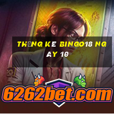 Thống kê Bingo18 ngày 10