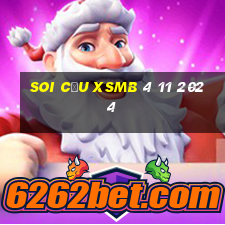 soi cầu xsmb 4 11 2024