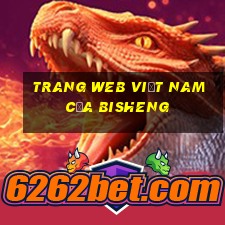 Trang web Việt nam của Bisheng