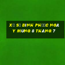 xổ số bình phước ngày mùng 8 tháng 7