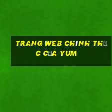 Trang web chính thức của Yum