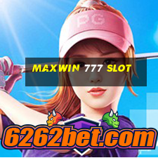 maxwin 777 slot