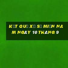 kết quả xổ số miền nam ngày 10 tháng 9