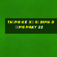 Thống kê Xổ Số bình dương ngày 22