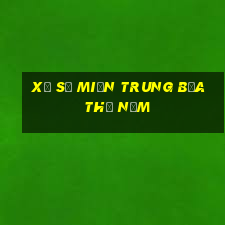 xổ số miền trung bữa thứ năm