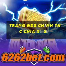 Trang web chính thức chia xổ số