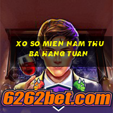 xo so mien nam thu ba hang tuan