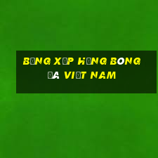 bảng xếp hạng bóng đá việt nam