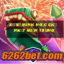 xổ số minh ngọc chủ nhật miền trung