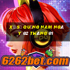 xổ số quảng nam ngày 02 tháng 01