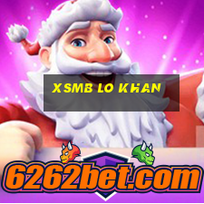 xsmb lo khan