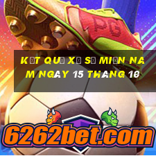 kết quả xổ số miền nam ngày 15 tháng 10