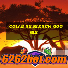 colab research google