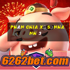 Phân chia xổ số nhanh 3