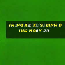 Thống kê Xổ Số binh dinh ngày 20