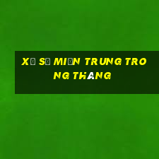 xổ số miền trung trong tháng