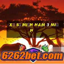 xổ số miền nam 3 miền