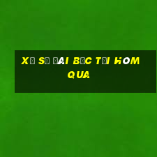 xổ số đài bắc tối hôm qua