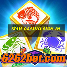 spin casino sign in