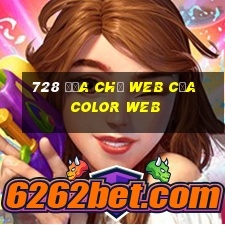 728 Địa chỉ web của Color Web