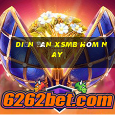 diễn đàn xsmb hôm nay