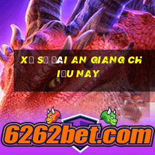 xổ số đài an giang chiều nay