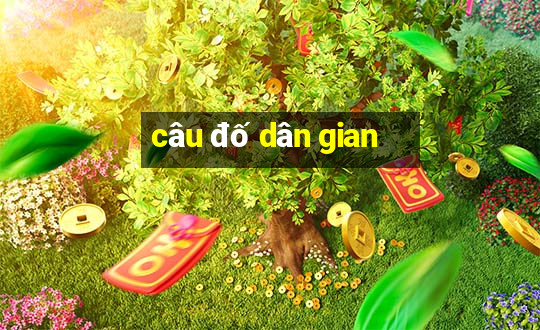 câu đố dân gian