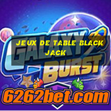 jeux de table blackjack