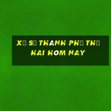 xổ số thành phố thứ hai hôm nay