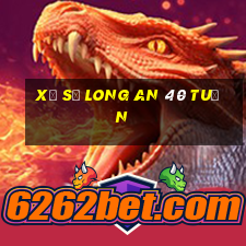 xổ số long an 40 tuần