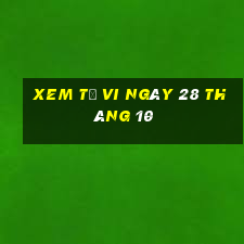 xem tử vi ngày 28 tháng 10