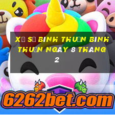 xổ số bình thuận bình thuận ngày 8 tháng 2