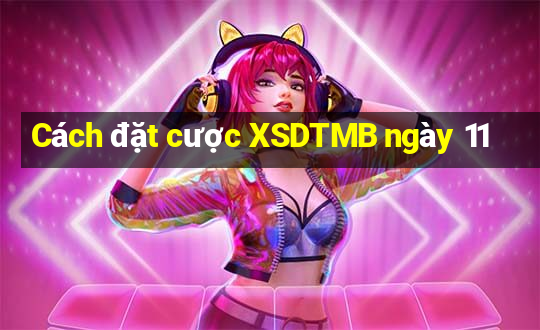 Cách đặt cược XSDTMB ngày 11