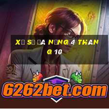 xổ số đà nẵng 4 tháng 10