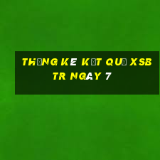 THỐNG KÊ KẾT QUẢ XSBTR ngày 7