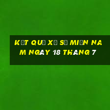 kết quả xổ số miền nam ngày 18 tháng 7