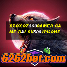 Xboxoz360Gamer Game Bài Su500 Iphone