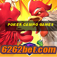 poker casino games