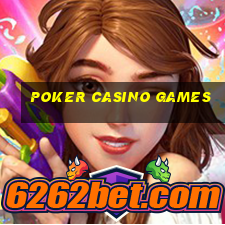 poker casino games