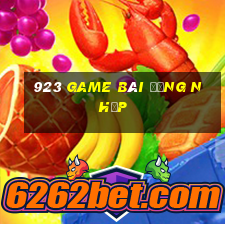 923 game bài Đăng nhập