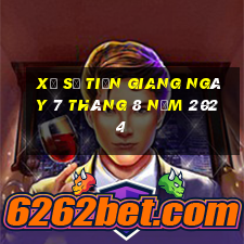 xổ số tiền giang ngày 7 tháng 8 năm 2024