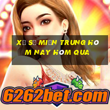 xổ số miền trung hôm nay hôm qua